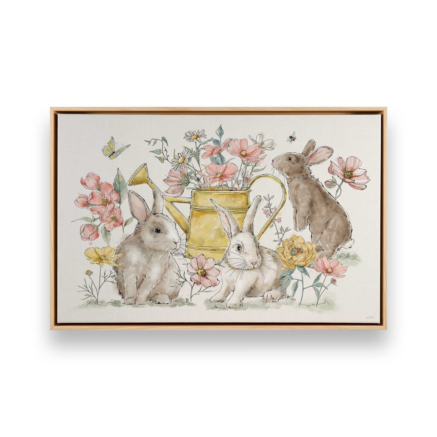 [Color:American Maple], Picture of art in a American Maple frame