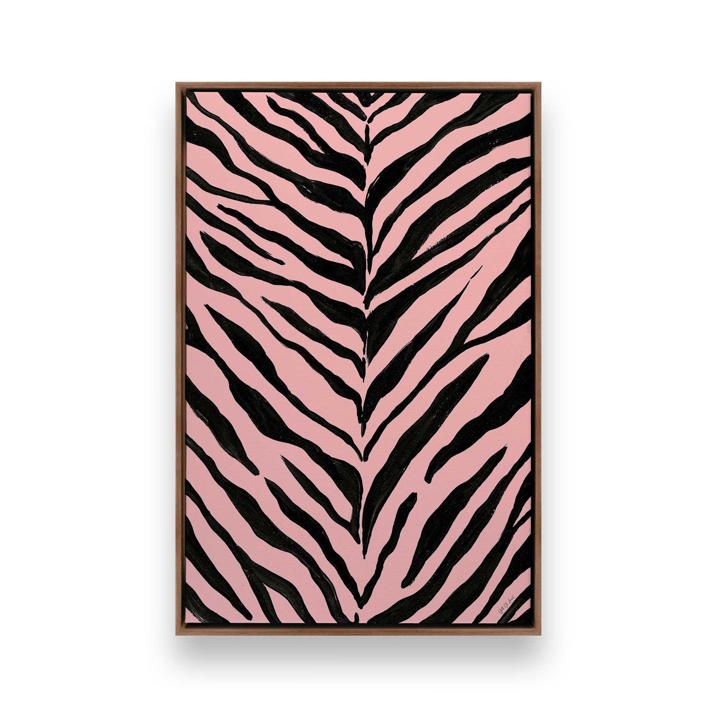 [Color:Walnut], Picture of art in a Walnut frame