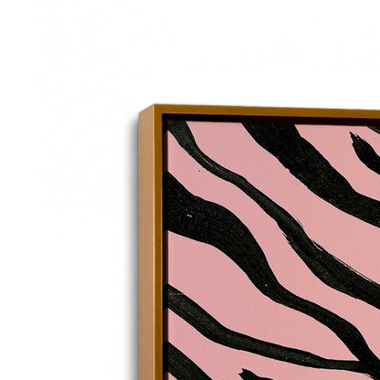 [Color:Polished Gold], Picture of art in a Polished Gold frame at an angle