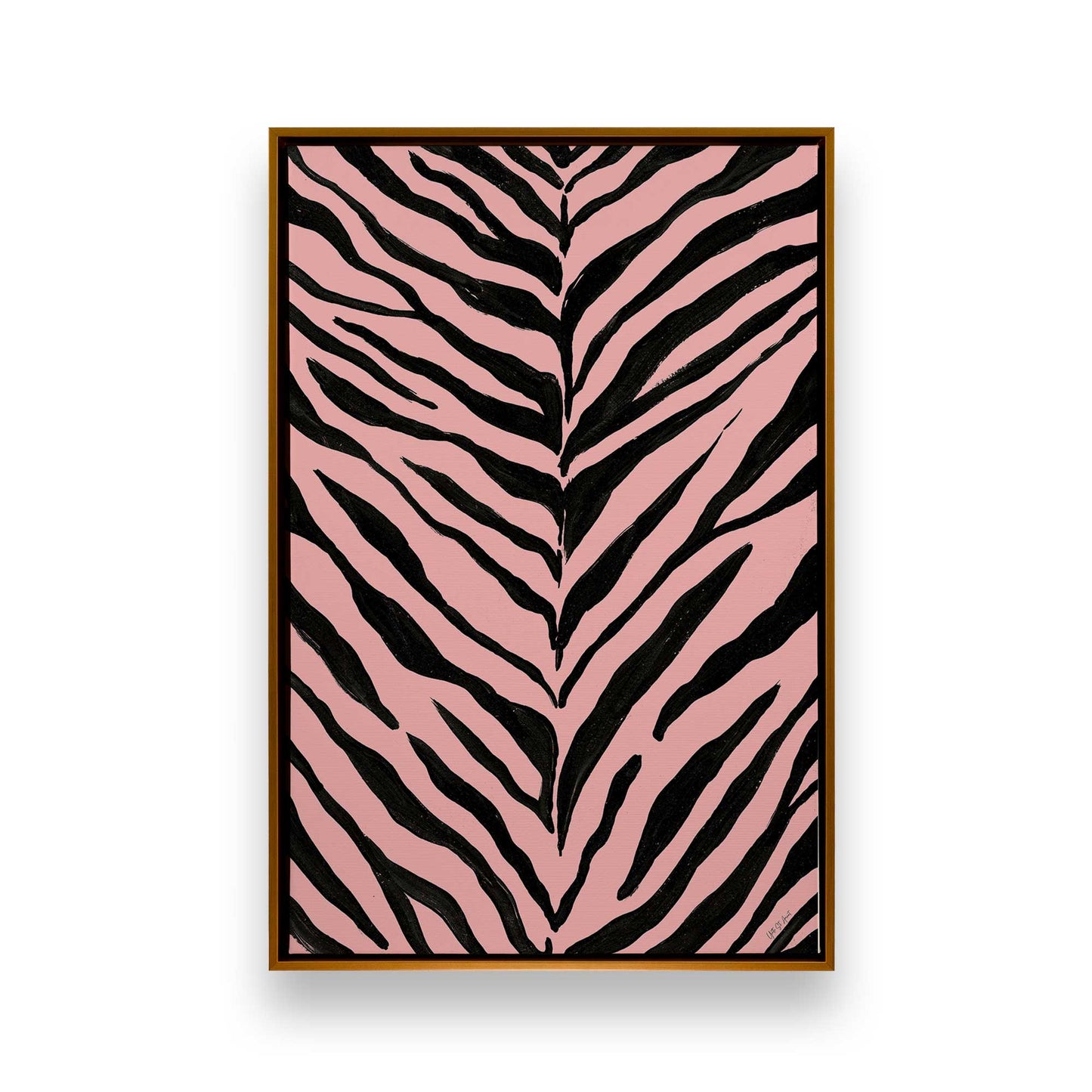 [Color:Polished Gold], Picture of art in a Polished Gold frame