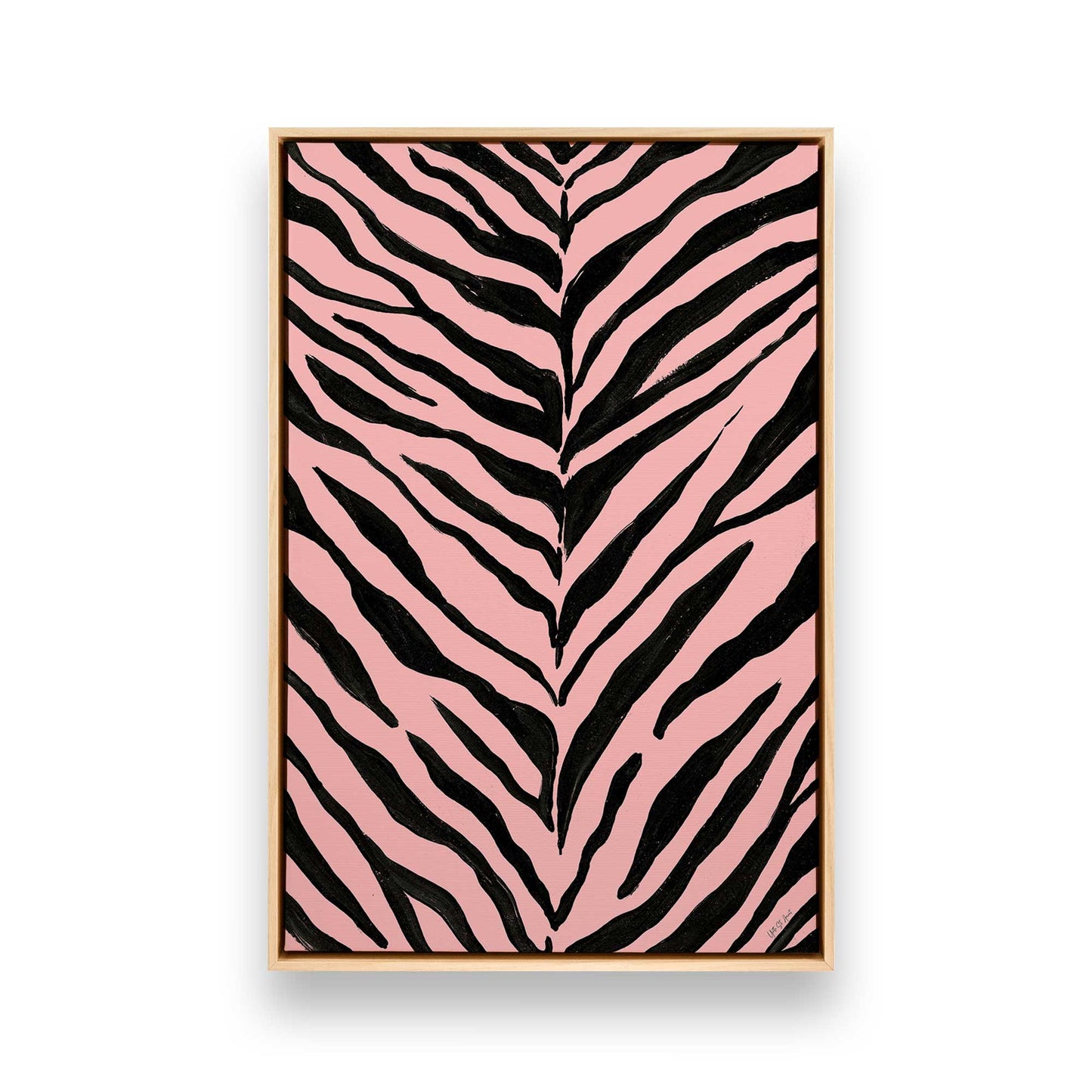 [Color:American Maple], Picture of art in a American Maple frame