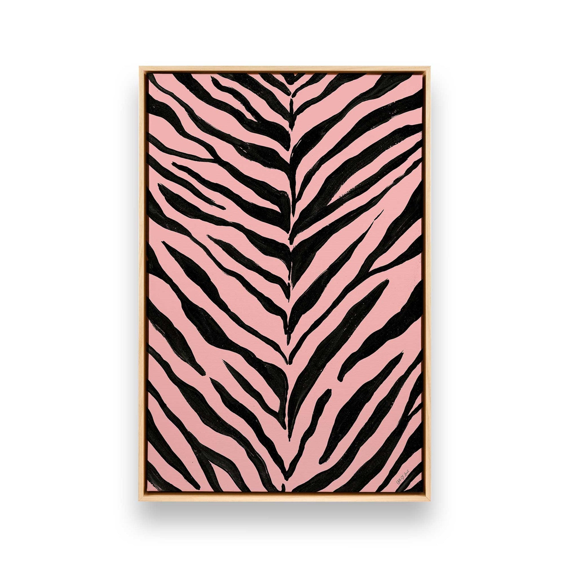 [Color:American Maple], Picture of art in a American Maple frame