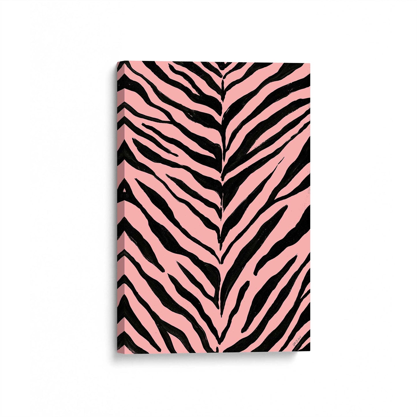 [Color:Stretched Canvas], Picture of art at an angle
