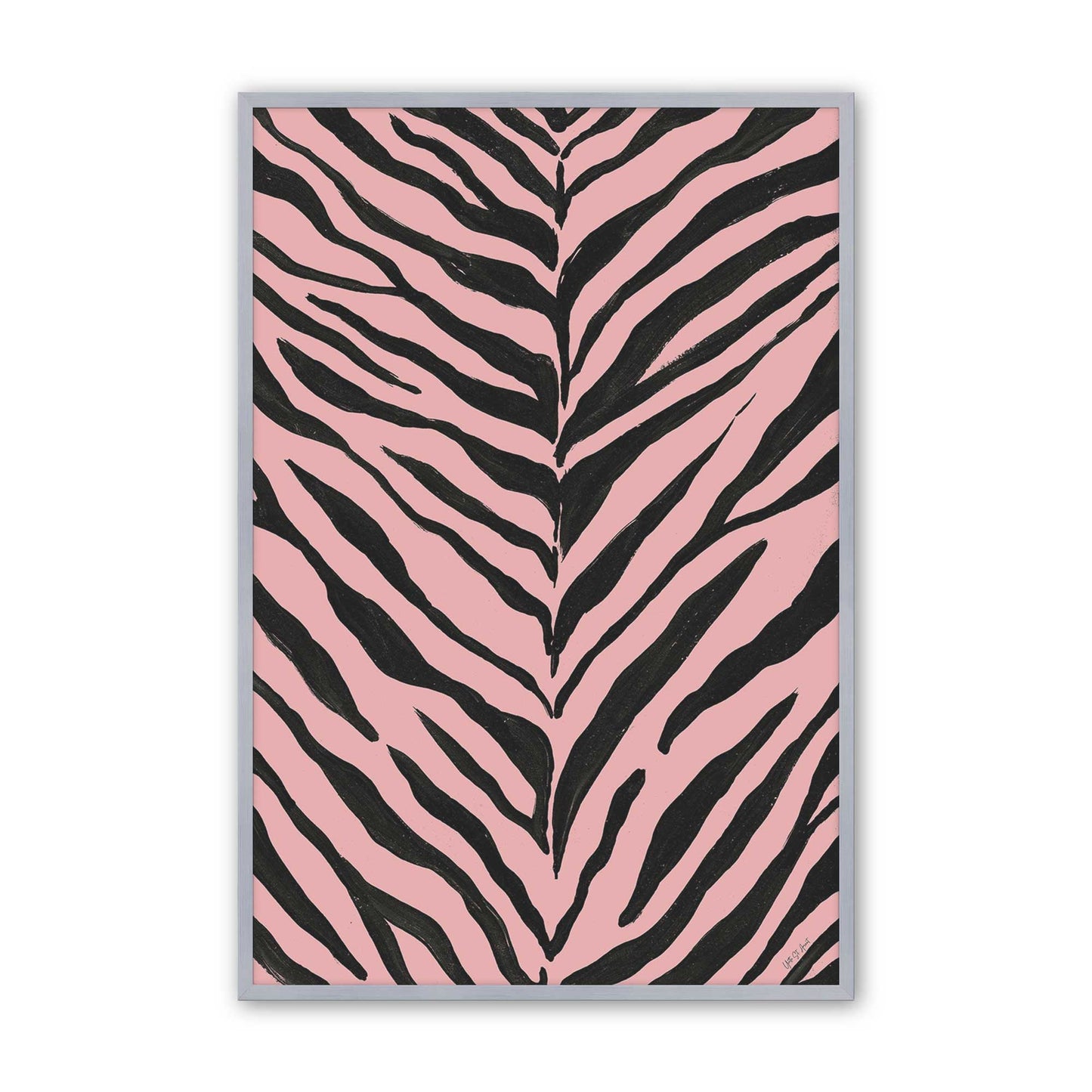 [Color:Polished Chrome], Picture of art in a Polished Chrome frame