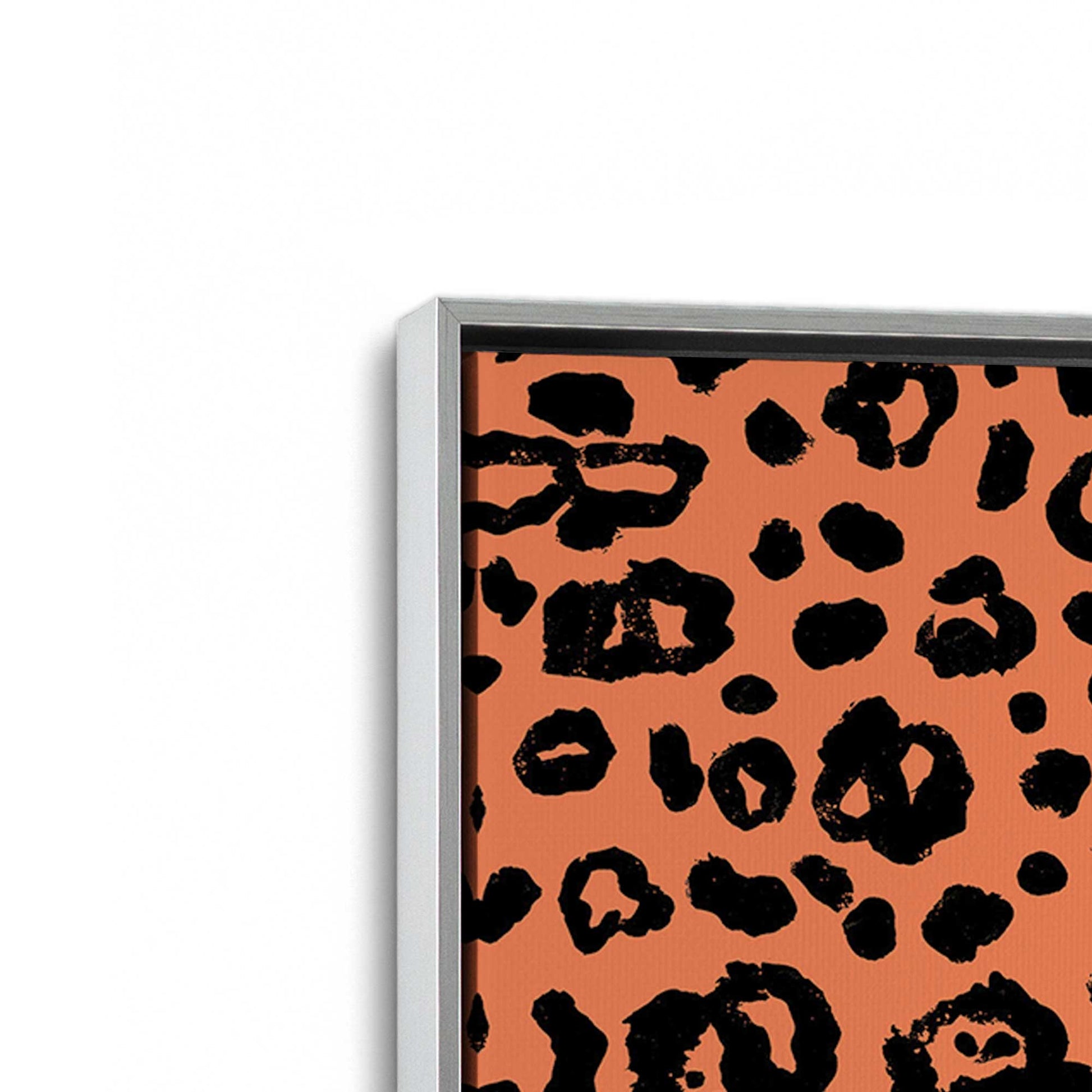 [Color:Polished Chrome], Picture of art in a Polished Chrome frame at an angle