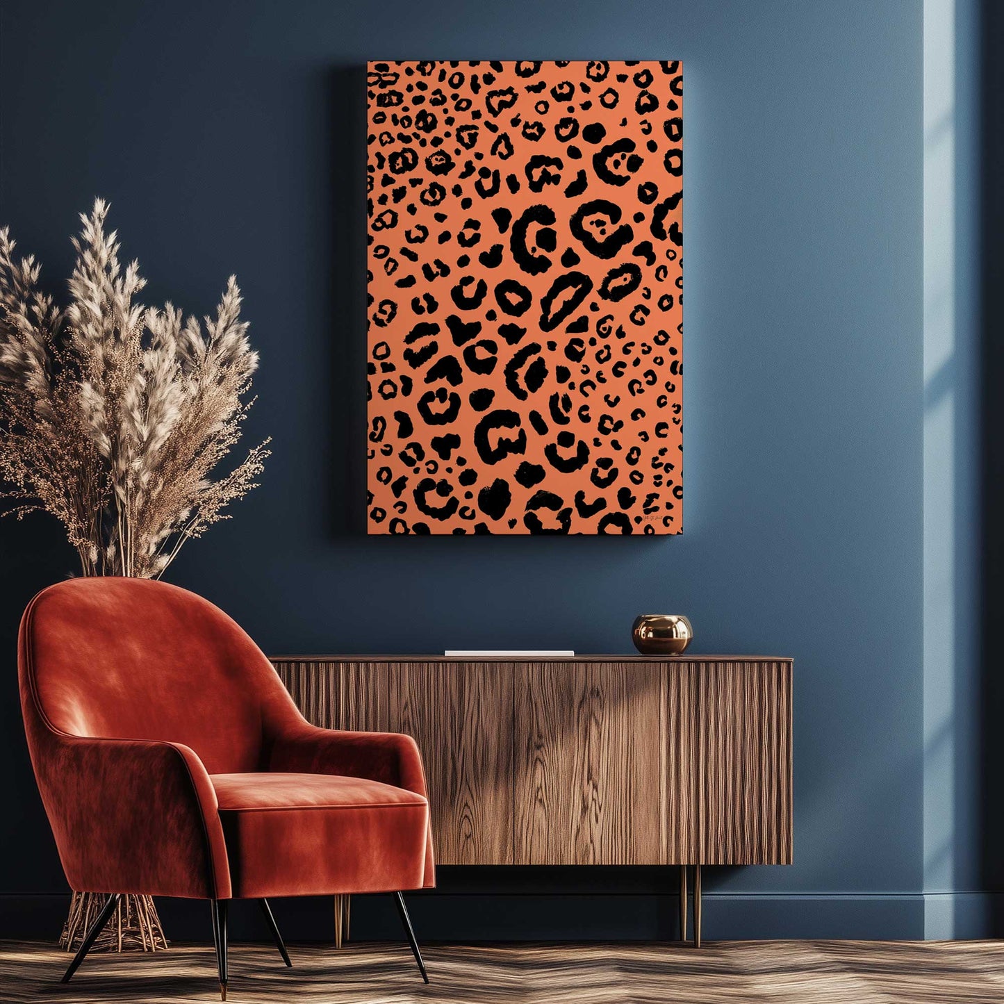 Picture of art in a room