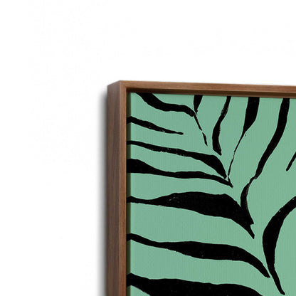 [Color:Walnut], Picture of art in a Walnut frame at an angle