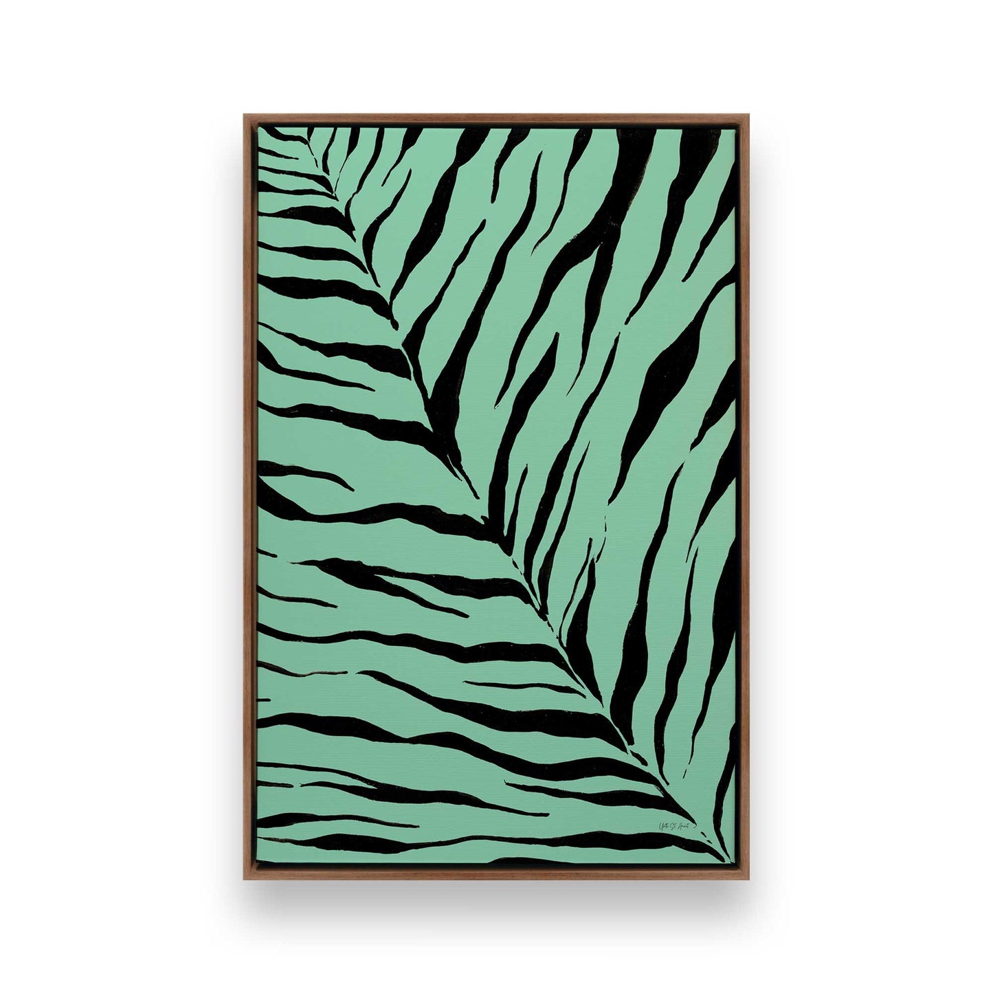 [Color:Walnut], Picture of art in a Walnut frame