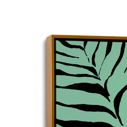 [Color:Polished Gold], Picture of art in a Polished Gold frame at an angle