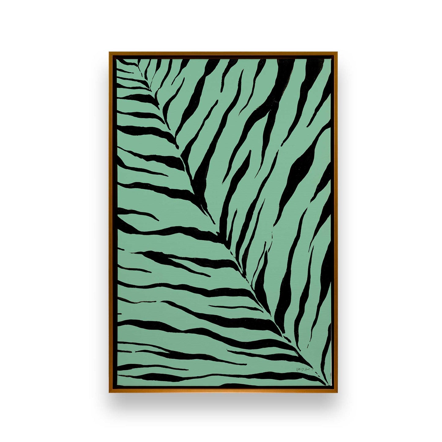 [Color:Polished Gold], Picture of art in a Polished Gold frame