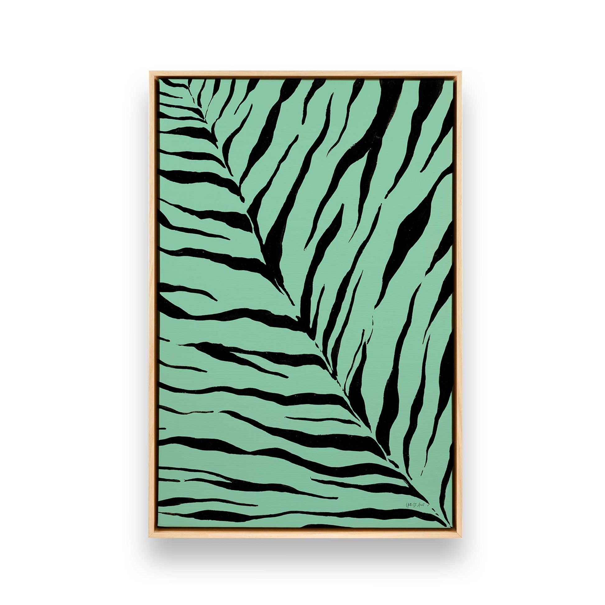 [Color:American Maple], Picture of art in a American Maple frame