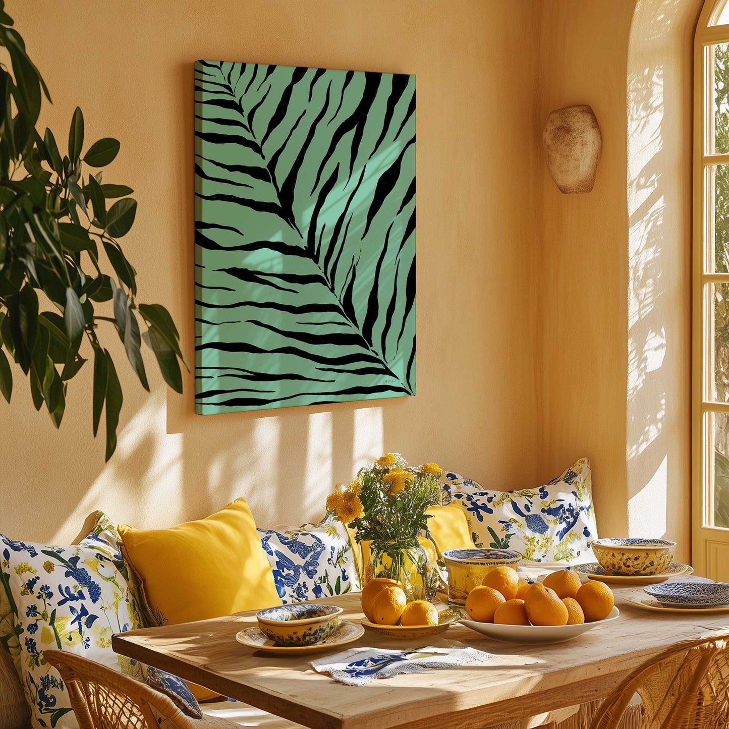 Picture of art in a room
