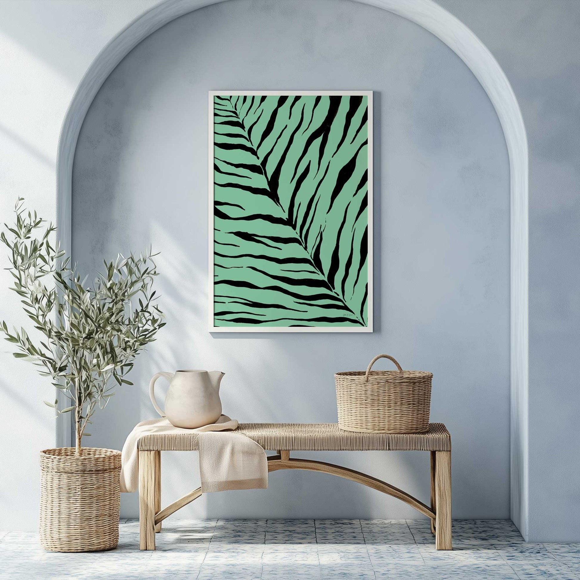 [SPECIAL],[LIFESTYLE], Picture of art hanging in a room