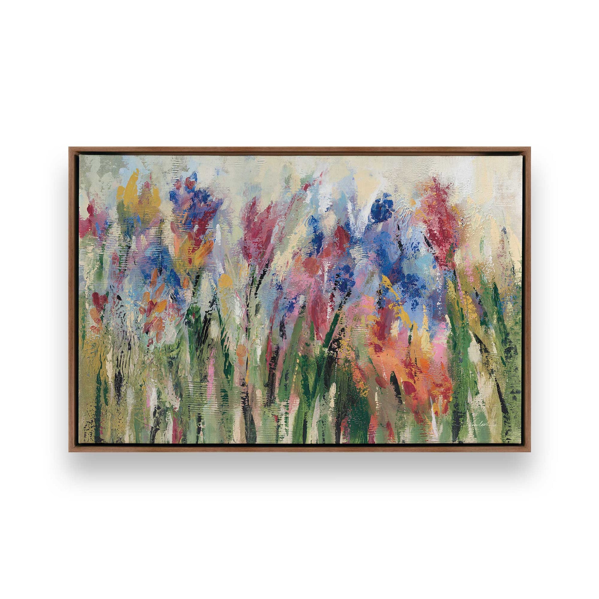 [Color:Walnut], Picture of art in a Walnut frame