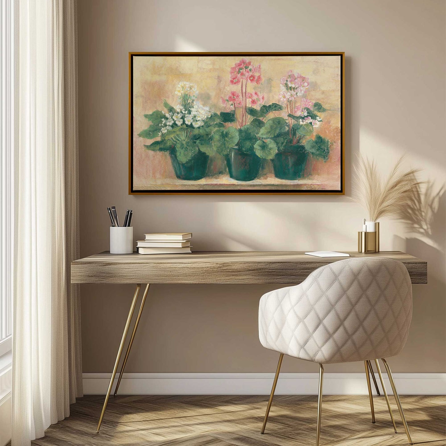 Picture of art in a room