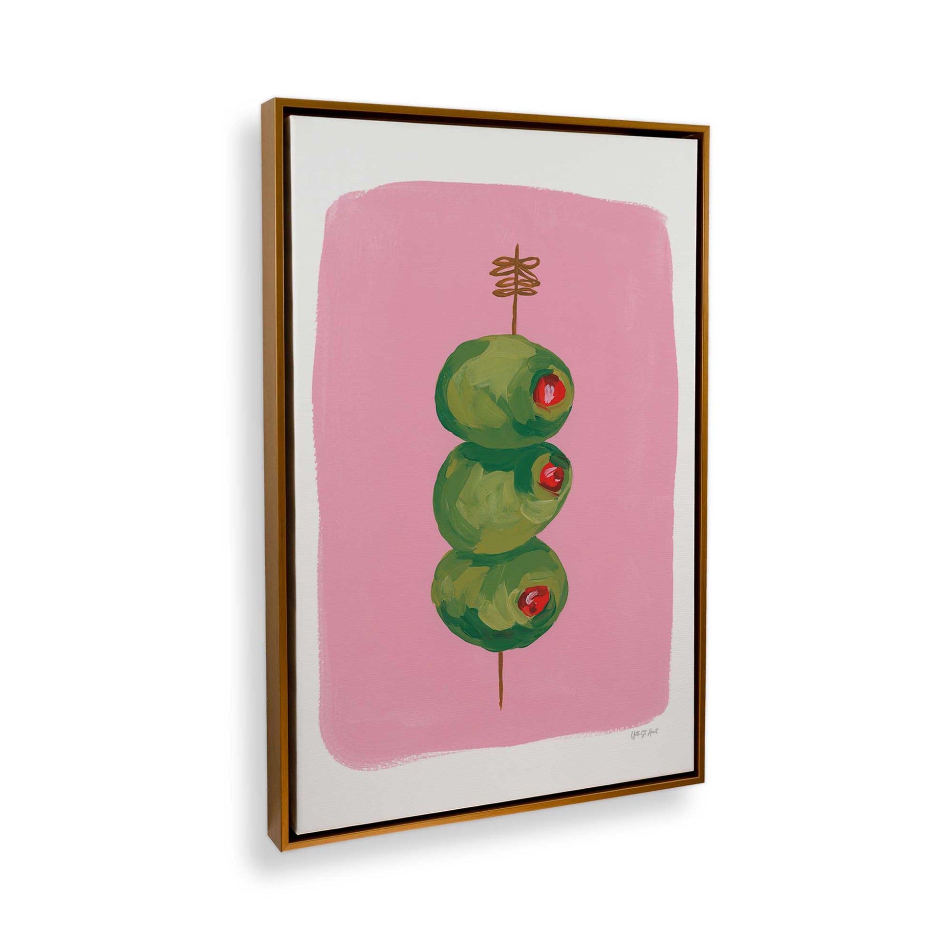 [Color:Polished Gold], Picture of the corner of the art