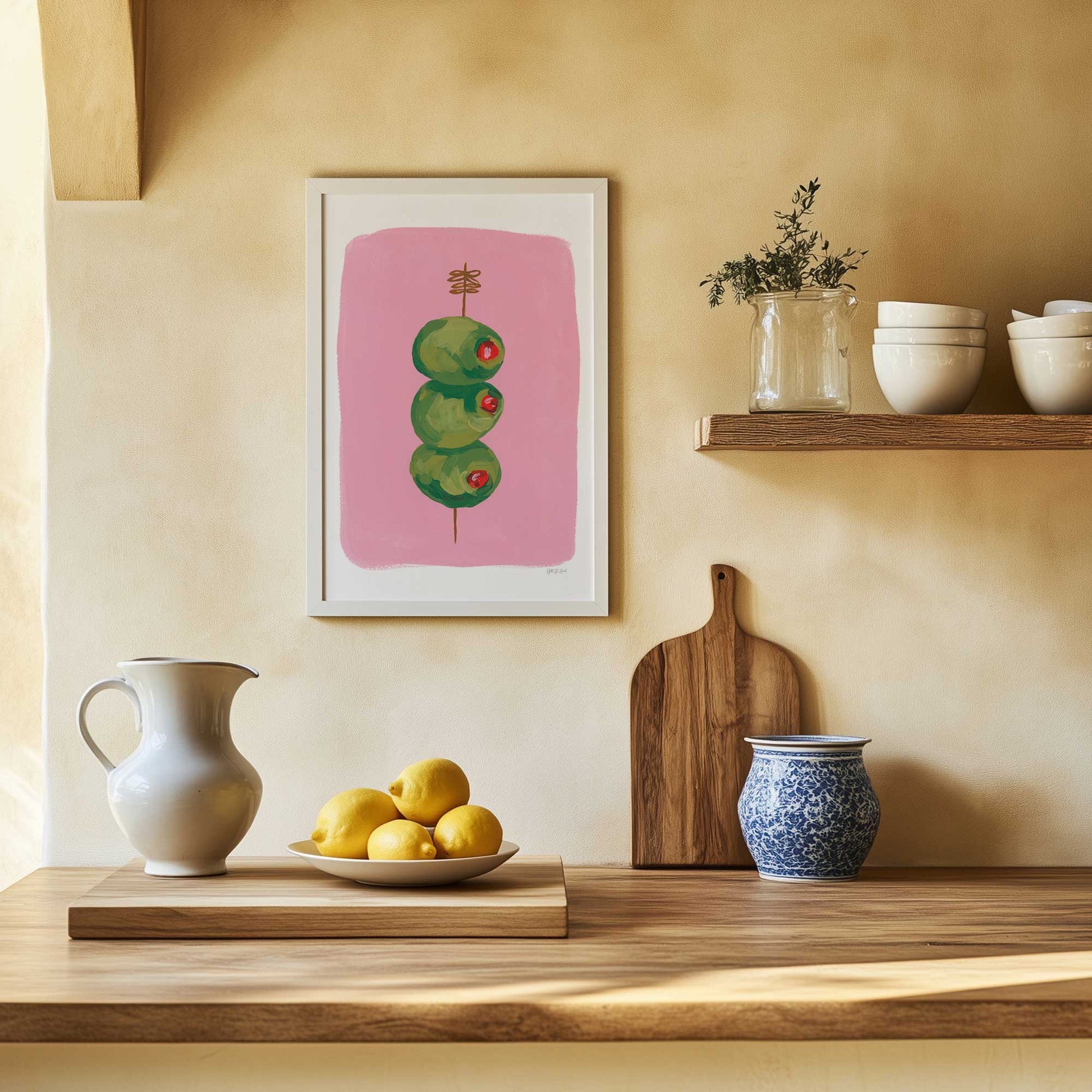 [SPECIAL],[LIFESTYLE], Picture of art hanging in a room