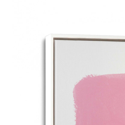 [Color:Opaque White], Picture of art in a White frame at an angle