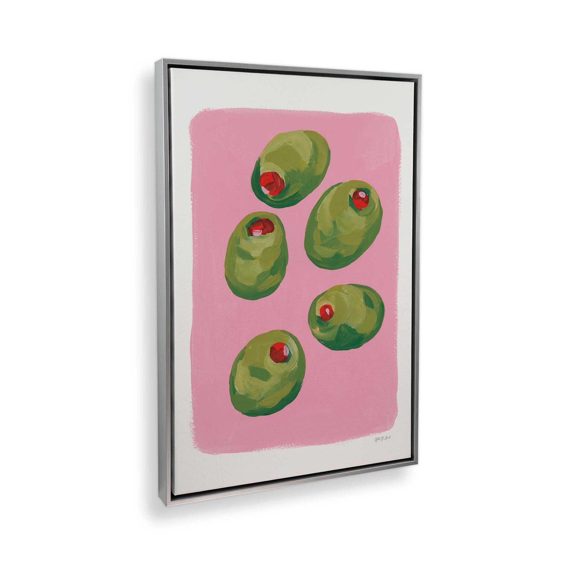 [Color:Polished Chrome], Picture of the corner of the art