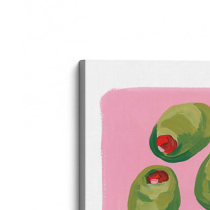 [Color:Stretched Canvas], Picture of the corner of the art