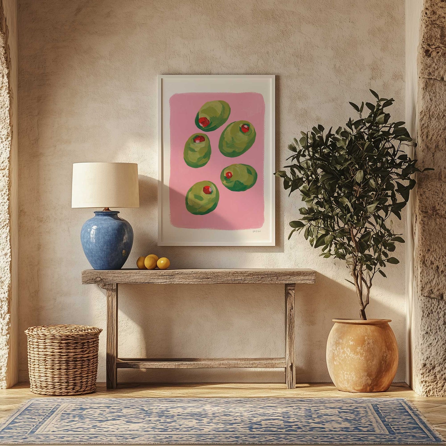 [SPECIAL],[LIFESTYLE], Picture of art hanging in a room