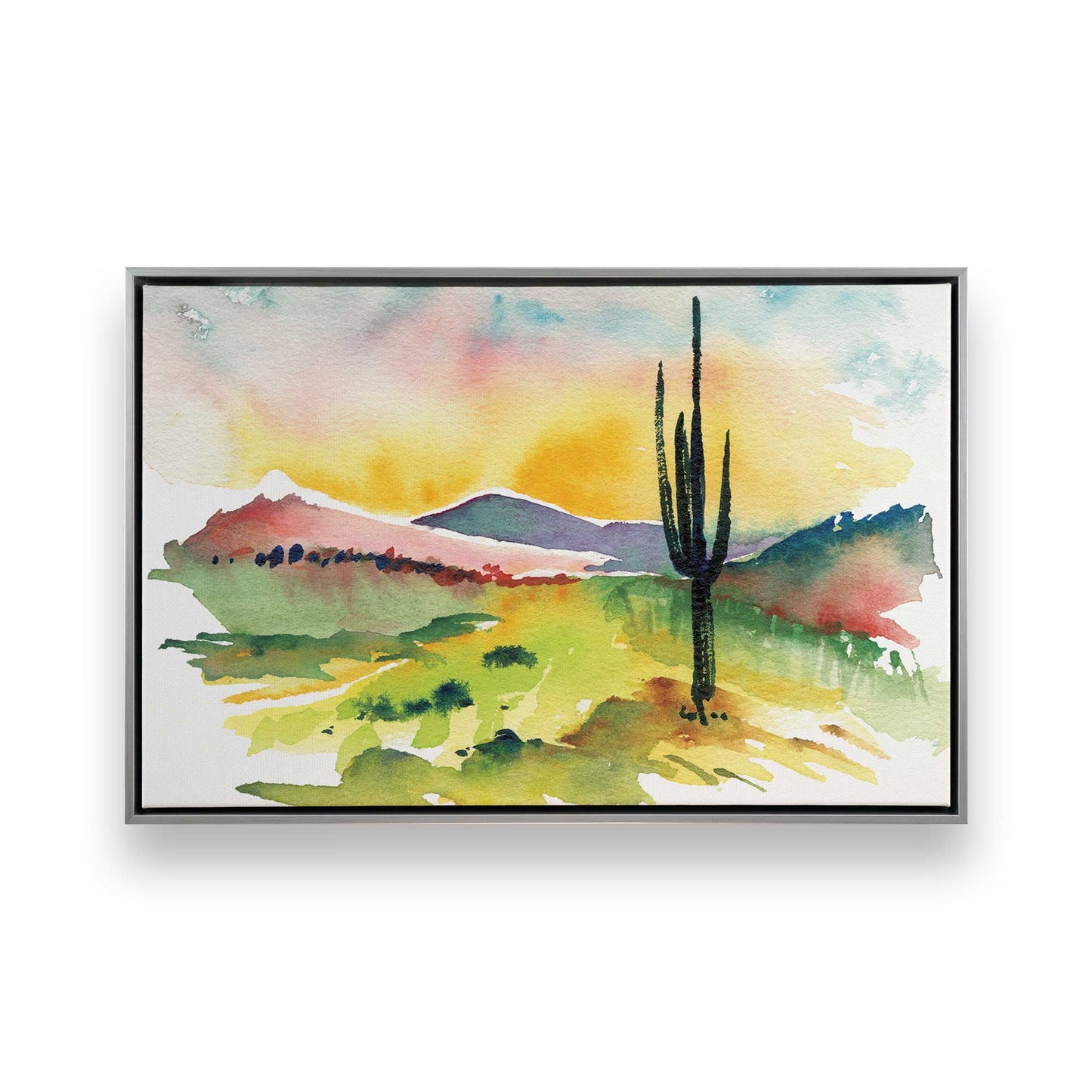 [Color:Polished Chrome], Picture of art in a Polished Chrome frame