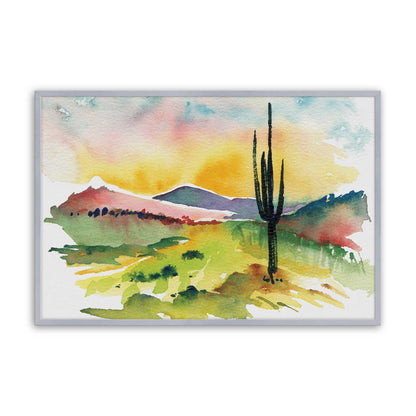 [Color:Polished Chrome], Picture of art in a Polished Chrome frame