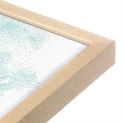 [Color:Raw Maple], Picture of art in a Raw Maple frame at an angle