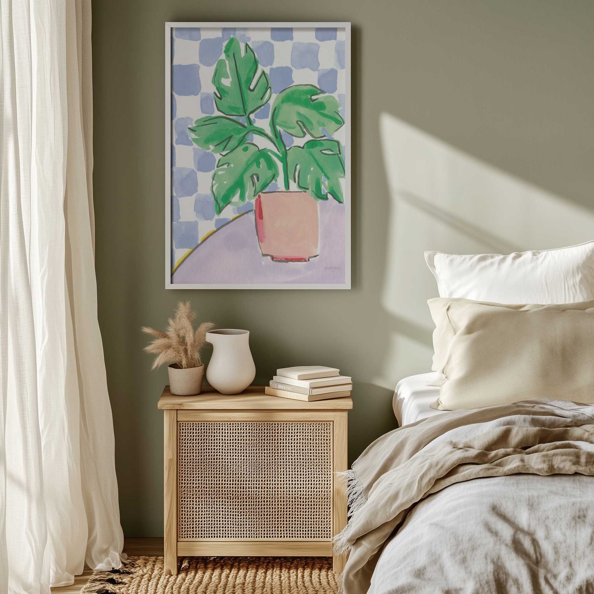 Picture of art in a room