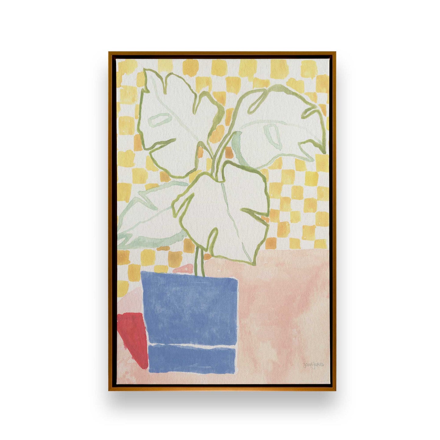 [Color:Polished Gold], Picture of art in a Polished Gold frame