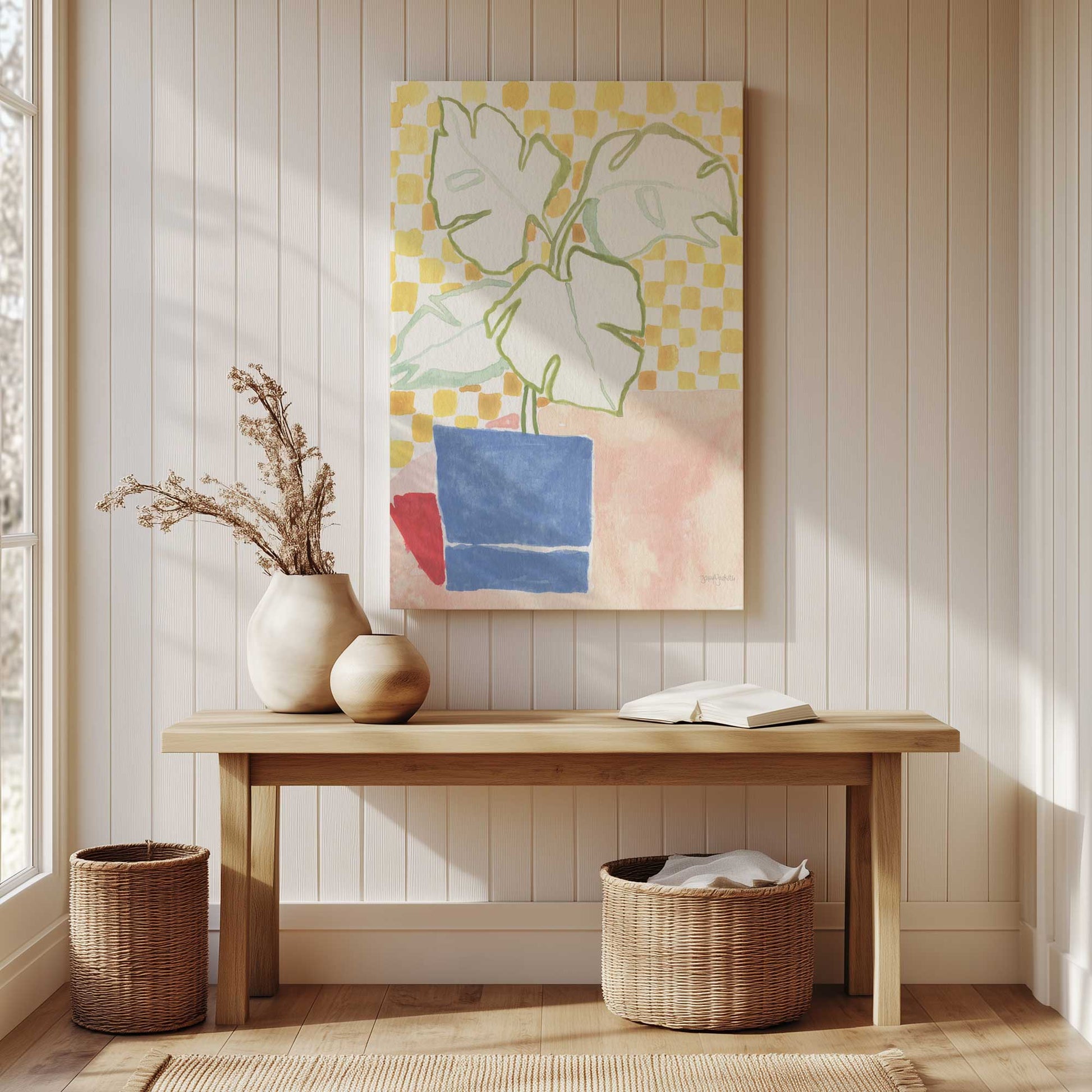 Picture of art in a room