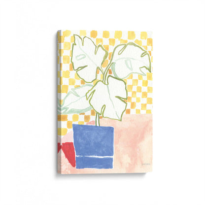 [Color:Stretched Canvas], Picture of art at an angle