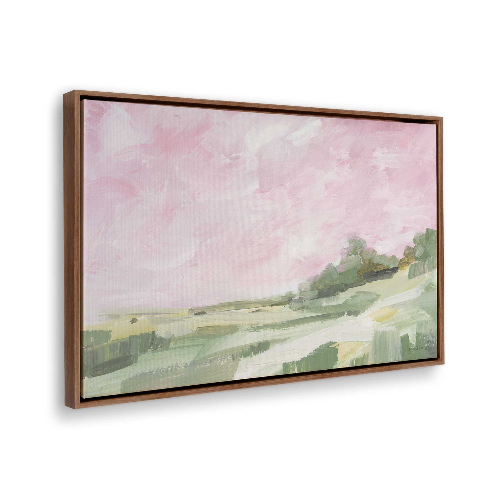 [Color:Walnut], Picture of the corner of the art