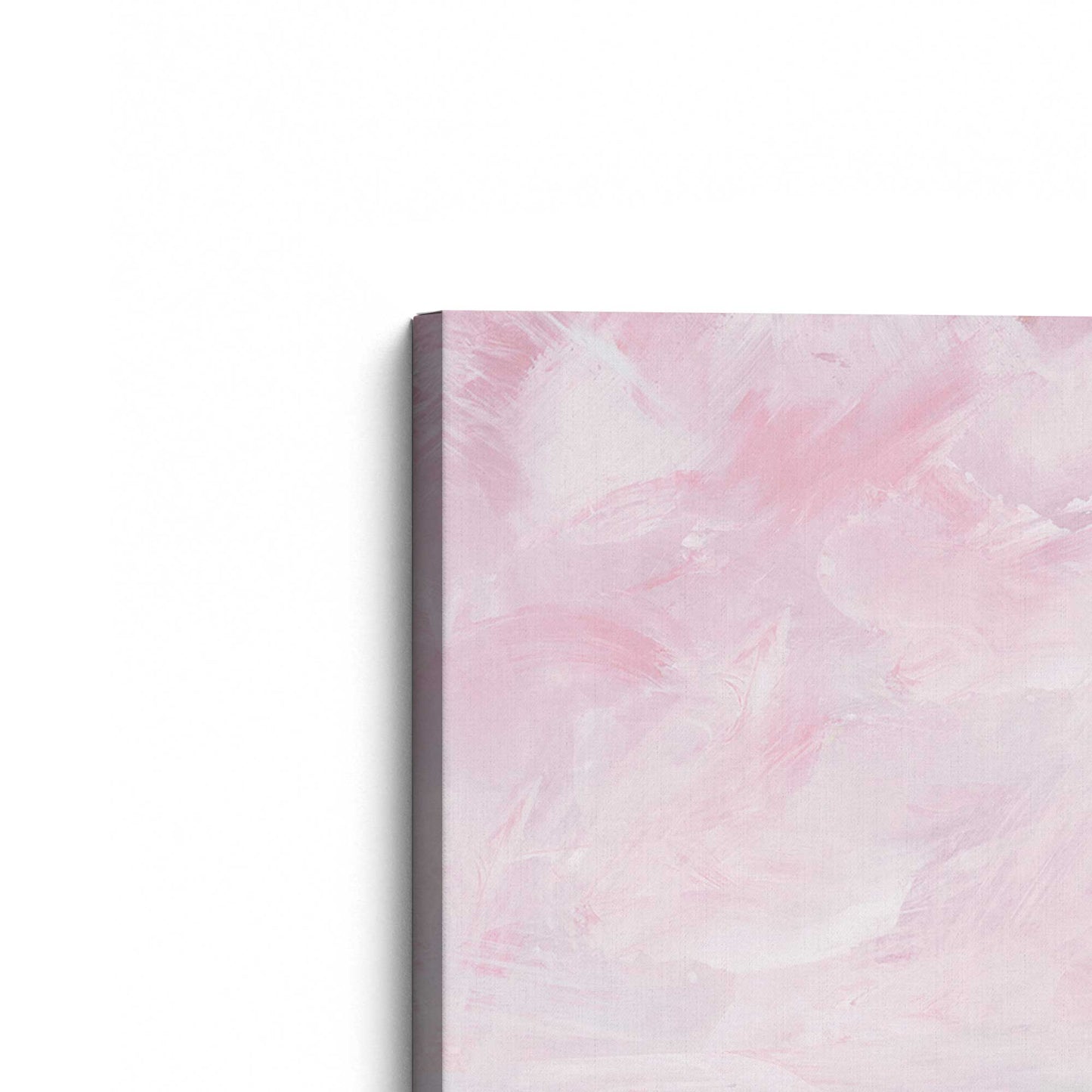 [Color:Stretched Canvas], Picture of the corner of the art