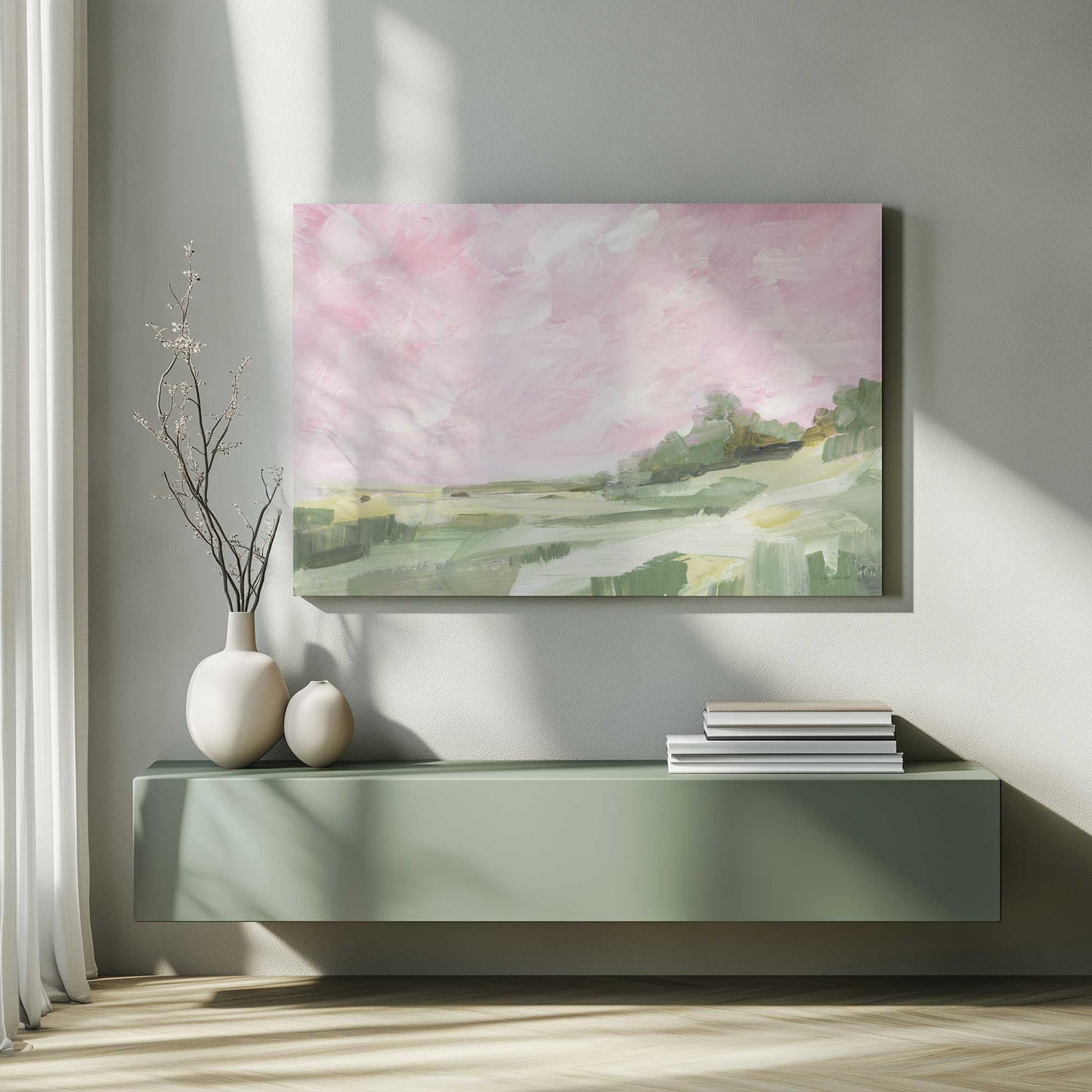 Picture of art in a room
