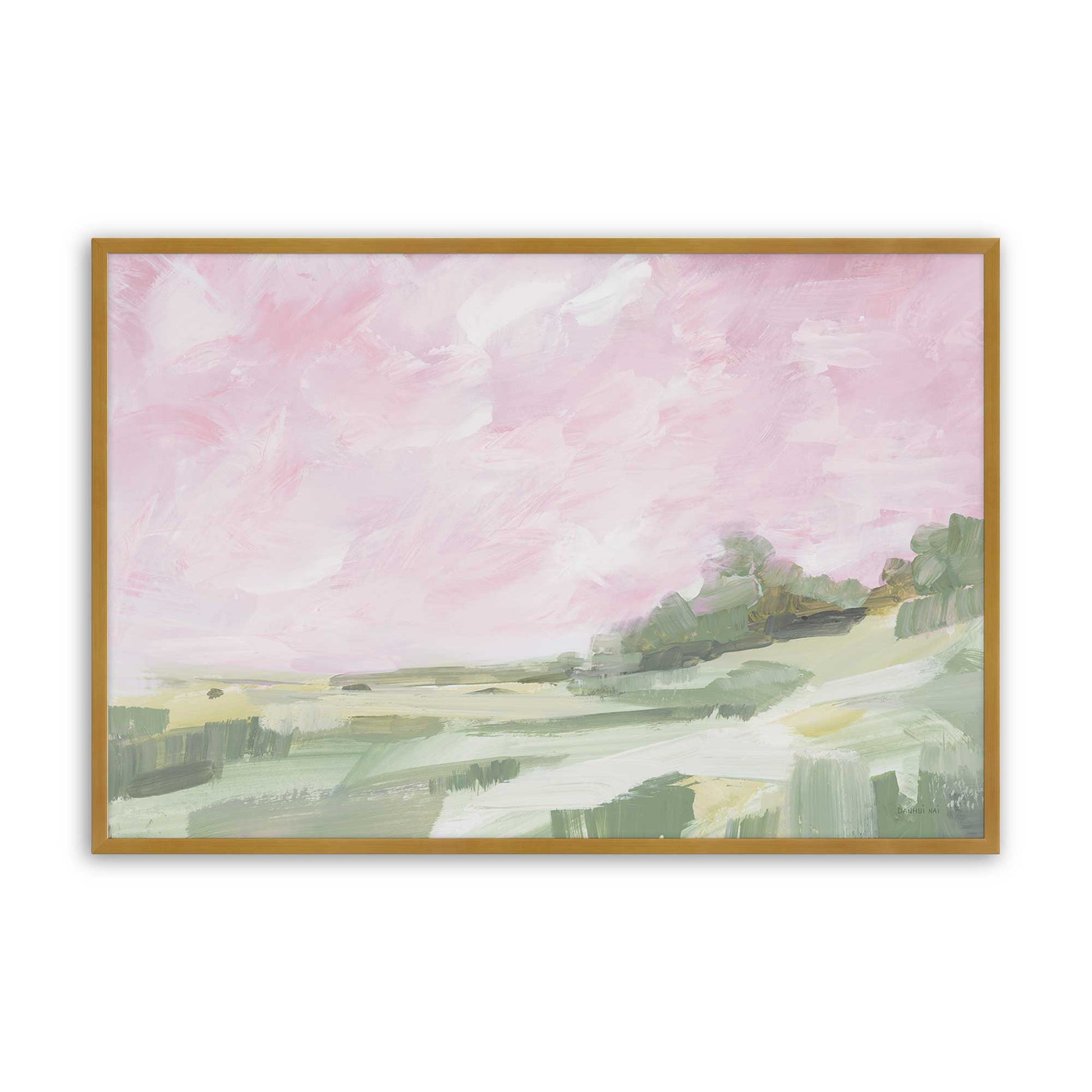 [Color:Polished Gold], Picture of art in a Polished Gold frame