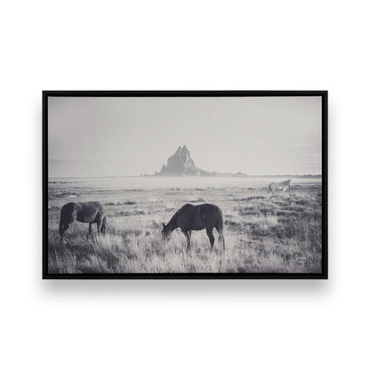 [Color:Satin Black], Picture of art in a Satin Black frame