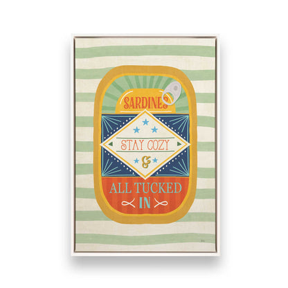 [Color:Opaque White], Picture of art in a White frame