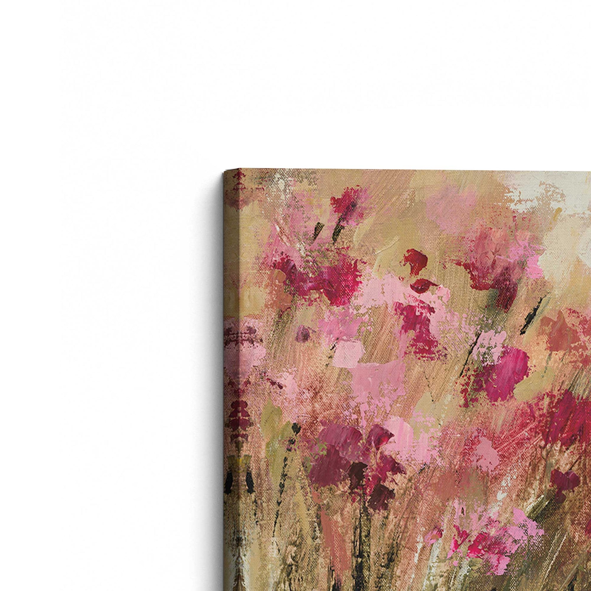 [Color:Stretched Canvas], Picture of the corner of the art