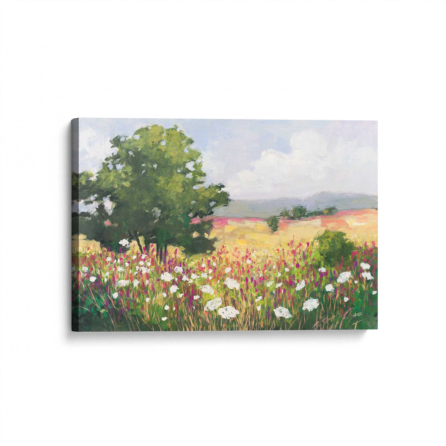 [Color:Stretched Canvas], Picture of art at an angle
