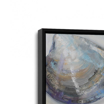 [Color:Satin Black], Picture of art in a Satin Black frame at an angle