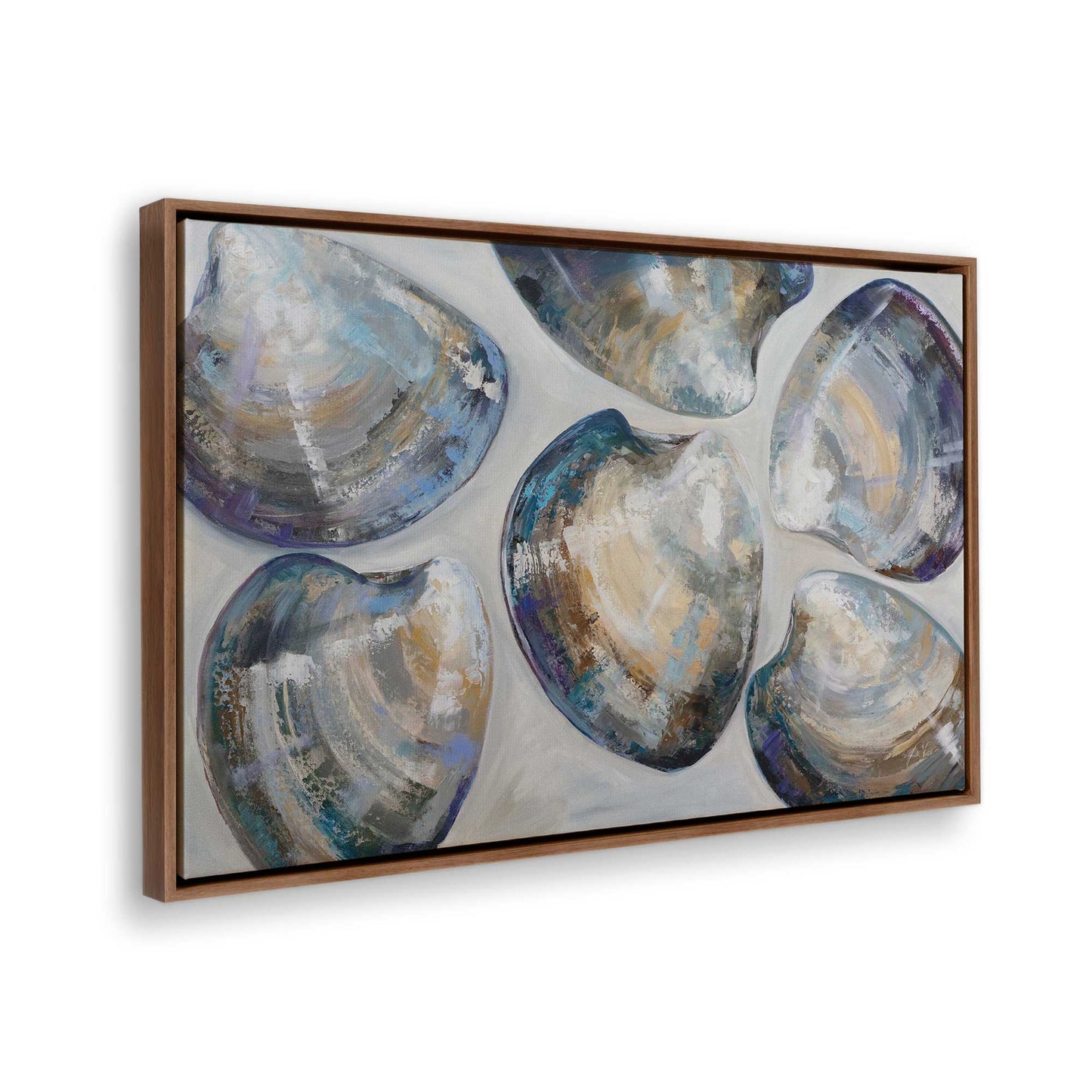 [Color:Walnut], Picture of the corner of the art