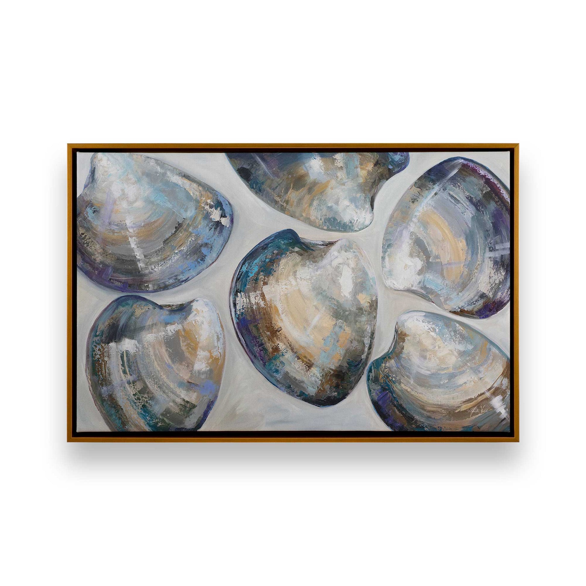 [Color:Polished Gold], Picture of art in a Polished Gold frame
