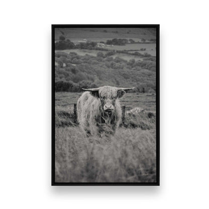 [Color:Satin Black], Picture of art in a Satin Black frame