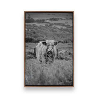 [Color:Walnut], Picture of art in a Walnut frame