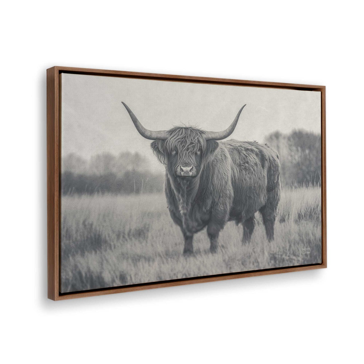 [Color:Walnut], Picture of the corner of the art