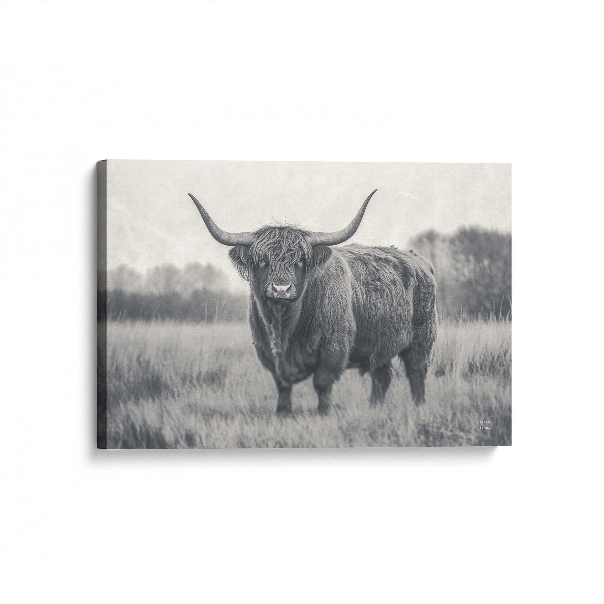 [Color:Stretched Canvas], Picture of art at an angle