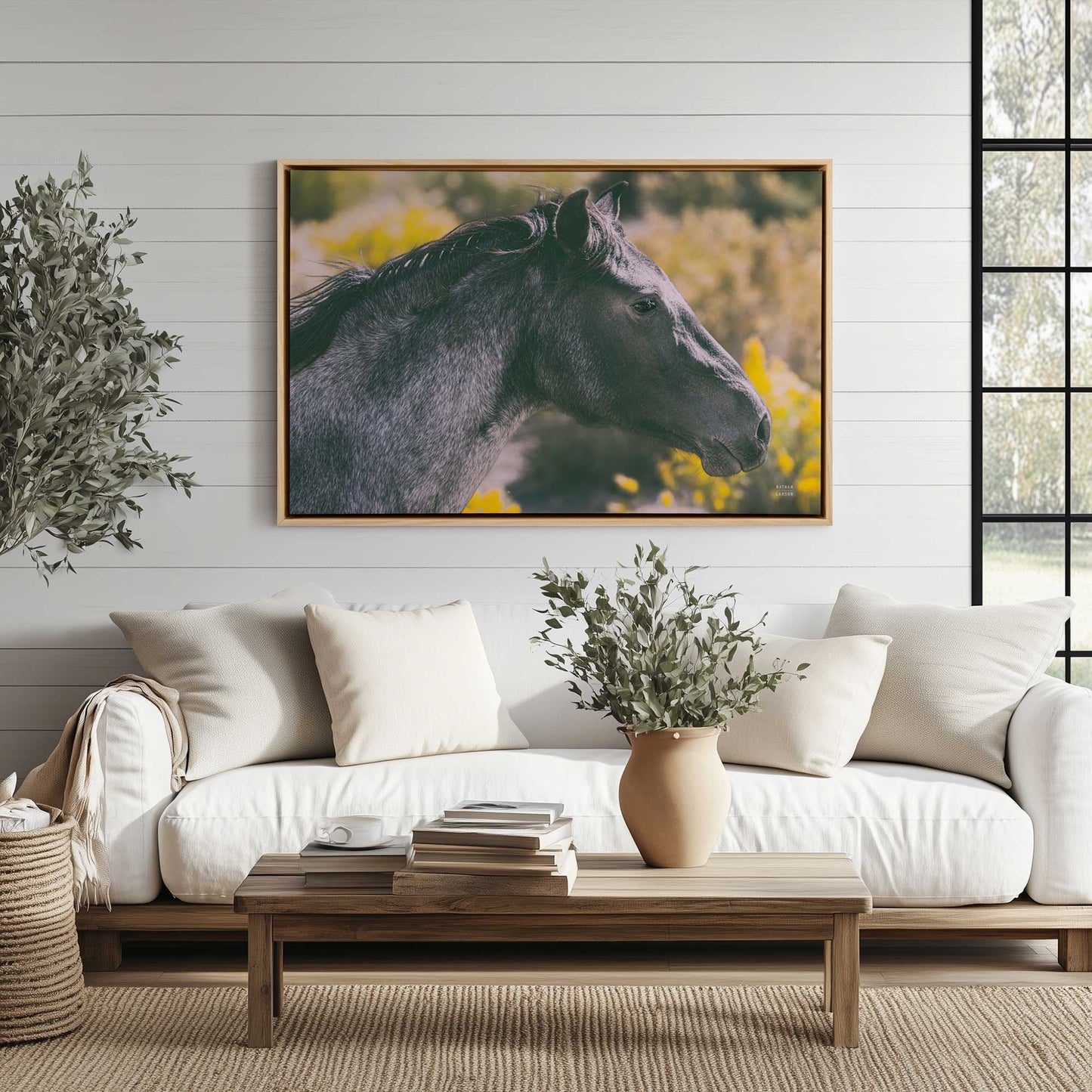 Picture of art in a room