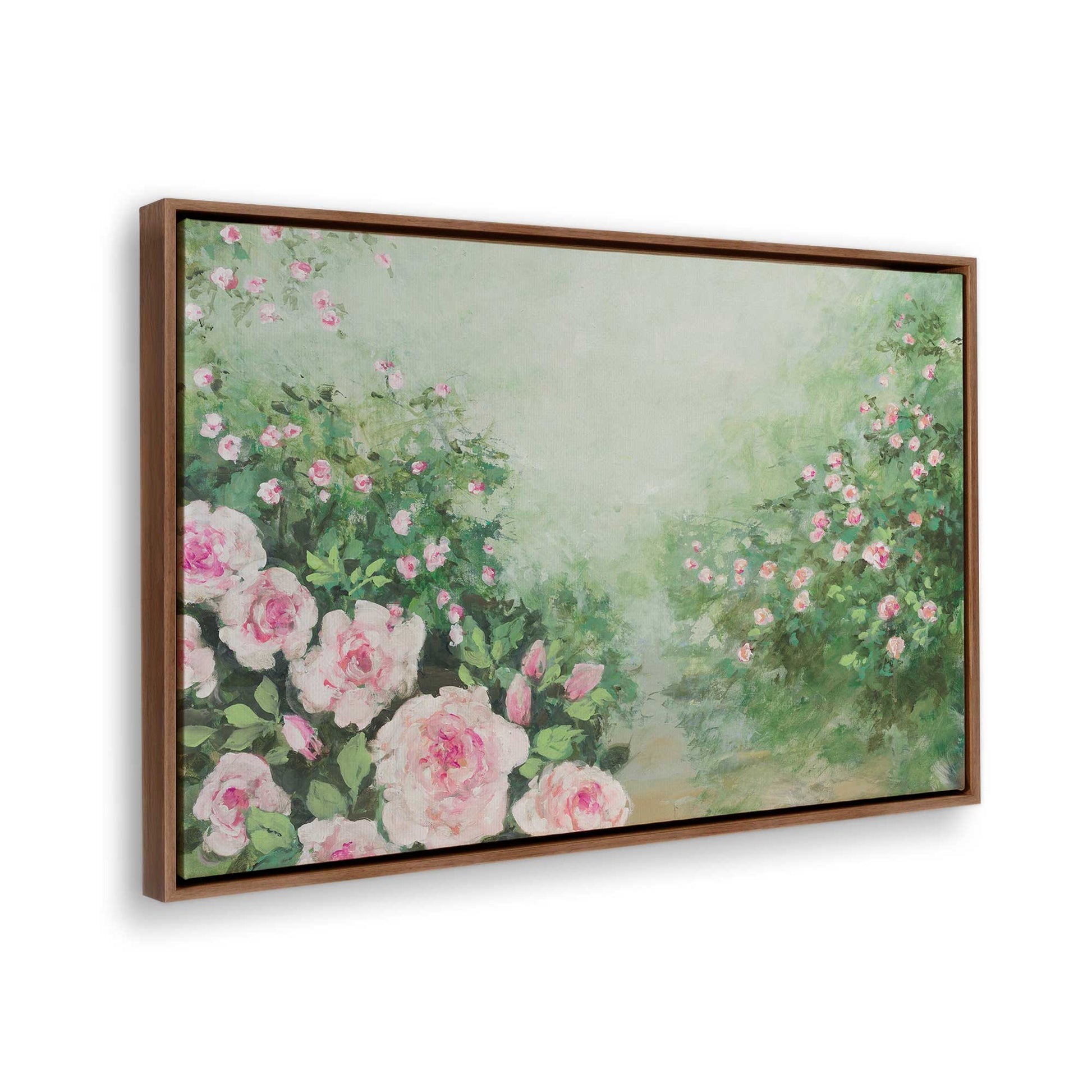 [Color:Walnut], Picture of the corner of the art