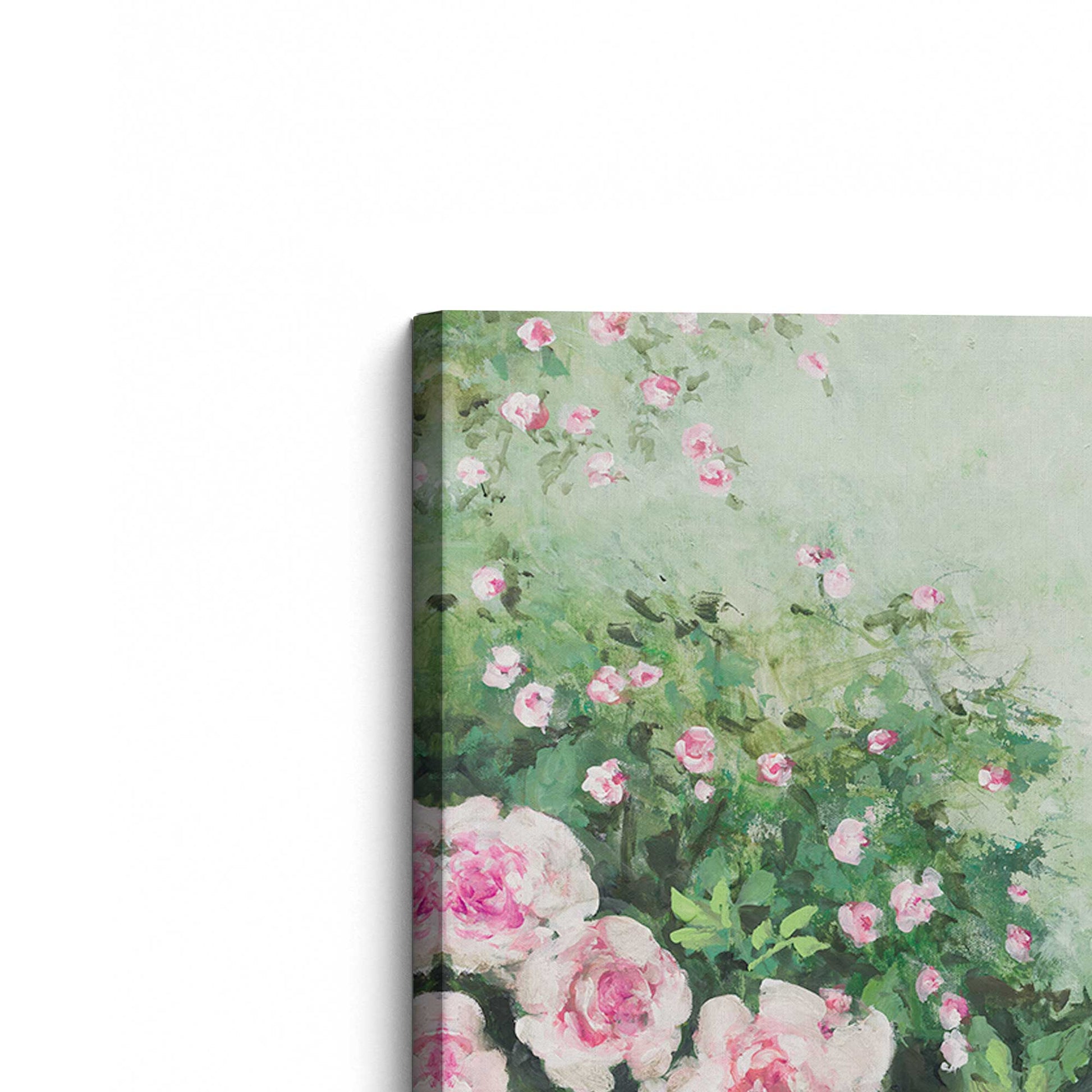 [Color:Stretched Canvas], Picture of the corner of the art